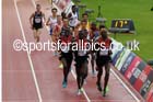 Joseph Kitur, Isiah Koech and Caleb Ndiku (all Kenya) lead the 5000 metres, 2014 Commonwealth Marathon, Glasgow. Photo: David T. Hewitson/Sports for All Pics
